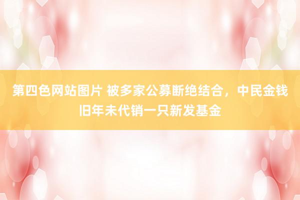 第四色网站图片 被多家公募断绝结合，中民金钱旧年未代销一只新发基金